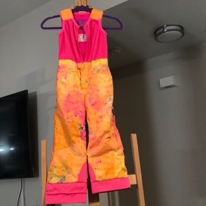 Spider girls ski bib snow pants